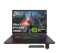 msi Vector 16 HX AI 16" QHD+ 240Hz Gaming Laptop, Intel Ultra 9 275HX, NVIDIA GeForce RTX 5080 16GB GDDR7, 64GB DDR5, 5TB Storage (4TB SSD+1TB Docking Station), Backlit Keyboard, Win 11 Pro, Gray