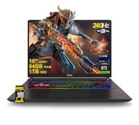 MSI Vector 16 HX AI Gaming Laptop 16" QHD+ IPS 240Hz Intel 20-core Ultra 7 255HX (Beats i9-14900HX) 64GB RAM 1TB SSD GeForce RTX 5070 RGB Backlit Thunderbolt5 Wi-Fi 6E Win11 ICP Hub w/Copilot AI PC