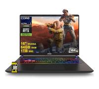 msi Vector 16 HX AI Gaming Laptop 16" QHD+ IPS 240Hz Intel 20-core Ultra 7 255HX (>i9-14900HX) 64GB DDR5 1TB SSD GeForce RTX 5070 Ti RGB Backlit Thunderbolt5 Win11 ICP Hub w/Copilot AI PC