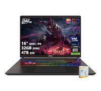 msi Vector 16 HX AI Gaming Laptop | 16" QHD+ IPS 240Hz | Intel Core Ultra 7 255HX | 32GB DDR5 4TB SSD | GeForce RTX 5070 Ti (Up to 992 AI Tops) | RGB Backlit Thunderbolt 5 Win11 w/DLCA Accessory