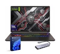 msi Vector 16" HX RTX 5080 QHD+ 240Hz Intel Ultra 9 275HX AI Gaming Laptop | 64GB RAM, 2TB SSD, RGB Backlit KB, Numeric Keypad, RJ-45, Windows 11 Pro, Bundle with Thunderobot 7 in-1 USB-C Hub