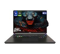 MSI Vector 17 HX Gaming Laptop, Intel i9-14900HX, 64 GB DDR5 RAM, 4 TB PCIe SSD, 17" QHD+ (2560x1600) 240Hz Display, Nvidia G-Force RTX 4080, Backlit Keyboard, W11 Pro, Cosmo Gray