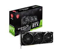 MSI Ventus GeForce RTX 3080 10GB GDRR6X 320-Bit 19 Gbps PCI Express 4.0 Graphic Card (GeForce RTX 3080 Ventus 3X Plus 10G OC LHR)