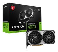 MSI VENTUS GeForce RTX 4070 2X E 12G OC NVIDIA 12 GB GDDR6X