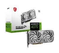 MSI VENTUS GeForce RTX 4070 2X WHITE 12G OC NVIDIA 12 GB GDDR6X
