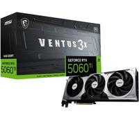 MSI Gaming RTX 5060 Ti 16G Ventus 3X OC Graphics Card (16GB GDDR7, 128-bit, Extreme Performance: 2617 MHz, DisplayPort x 3 2.1a, HDMI 2.1b, NVIDIA Blackwell Architecture)