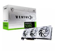 MSI VENTUS GEFORCE RTX 5080 16G 3X OC WHITE graphics card NVIDIA 16 GB GDDR7