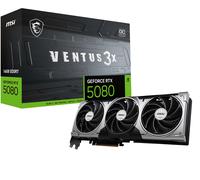 MSI VENTUS GeForce RTX5080 16G 3X OC NVIDIA GeForce RTX 5080 16 GB GDDR7