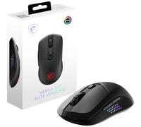 MSI VERSA 300 ELITE WIRELESS Gaming Mouse - 26000 DPI Optical Sensor, 1000 Hz polling rate, Symmetrical, 60M+ Click OMRON Switches, 6 Buttons, 200-Hour Battery, 1ms Latency, RGB, 65g - Wired/Wireless