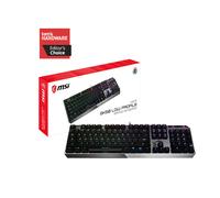 MSI VIGOR GK50 LOW PROFILE Mechanical Gaming Keyboard 'UK-Layout, KAILH Low-Profile Switches, Multi-Layer RGB LED Backlit, Tactile, Floating Key Design'