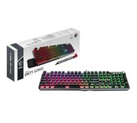 MSI Vigor GK71 Sonic Red DE Gaming Keyboard QWERTZ Wired Sonic Red Switch Black RGB per Button