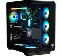 MSI Vision Elite RS AI Gaming Desktop: Intel Ultra 9 285K, Geforce RTX 5090, 64GB DDR5, 2TB M.2 NVMe SSD, Liquid Cooling, 1300W USB Type-C, VR-Ready, Window 11 Pro: 2NVZ9-1288US