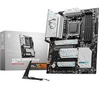 MSI X670E GAMING PLUS WIFI Gaming Motherboard (AMD Ryzen 9000/8000/7000 Series Processors, AM5, DDR5, PCIe 5.0, SATA 6Gb/s, M.2 slots, USB 3.2 Gen 2, Wi-Fi 6E, Bluetooth 5.3, 2.5Gbps LAN, HDMI/DP,ATX)