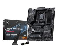 MSI X870E GAMING PLUS WIFI Motherboard, ATX - Supports AMD Ryzen 9000/8000 / 7000 Processors, AM5-60A SPS VRM, DDR5 Memory Boost 8200+ MT/s (OC), PCIe 5.0 x16 & 4.0 x4, M.2 Gen5, Wi-Fi 7, 5G LAN