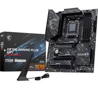 MSI X870E GAMING PLUS WIFI Motherboard, ATX - Supports AMD Ryzen 9000/8000 / 7000 Processors, AM5-60A SPS VRM, DDR5 Memory Boost 8200+ MT/s (OC), PCIe 5.0 x16 & 4.0 x4, M.2 Gen5, Wi-Fi 7, 5G LAN