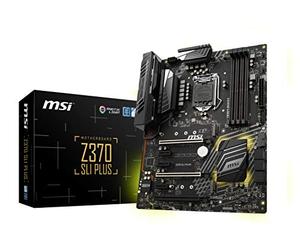 MSI Z370 SLI PLUS Socket 1151 HDMI SLI CrossFireX Motherboard - Black