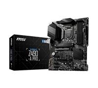 MSI Z490-A PRO Motherboard ATX - Supports Intel Core 10th Gen Processors, LGA 1200, Memory Boost (DDR4-4800MHz/OC), 3x PCIe 3.0 x1, 2 x M.2 Gen3 x4, HDMI, 2.5G LAN