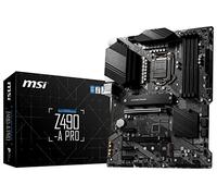 MSI Z490-A PRO Motherboard ATX - Supports Intel Core 10th Gen Processors, LGA 1200, Memory Boost (DDR4-4800MHz/OC), 3x PCIe 3.0 x1, 2 x M.2 Gen3 x4, HDMI, 2.5G LAN