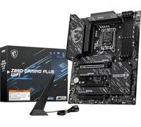 MSI Z890 Gaming Plus WiFi Gaming Motherboard (Compatible with Intel Core Ultra Series 2, LGA 1851, DDR5, PCIe 5.0, M.2, SATA, 5Gbps LAN, USB Type-C, Wi-Fi 7, Bluetooth 5.4,