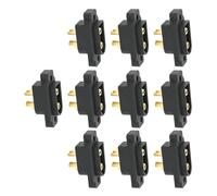 Msioytog 10 Pcs XT60EW Male Plug Connectors Great for Remote Control and FPV Racing with Easy Installation High Temperature Resistant Connector