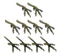 Msioytog 10Pieces Bird Hanging Decors Easy Installation Jewelry Accessories Jewelry Pendant for Various Interior Styles Living Room Adornment