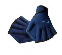 Msioytog 1pair Water Sport Gloves Quick Dry Swimming Flexibility Adjustable Glove for Safe and Comfortable Water Workouts Fingerless Swim