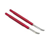 Msioytog 2pcs Ergonomic Watch Hand Lifting Tool Flat Screwdrivers for Safe Protecting and Hand Replacement Rusts Resistant