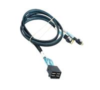 Msioytog 8643 to 8654 Data Cable for NVMe Storage Expansion Fast Speed Transmission Industrial Data Servers NVMe Splitter Cable for Servers