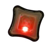 Msioytog Bright Emergencies Warning Light Helmets Flashing Signals Light Waterproof for Safe Motorcycles Cycling Visibilities LED Helmets Signals