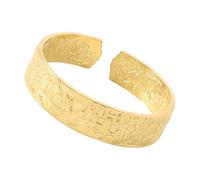 Msioytog Chinese Art Inspired Brass Bangle with Famous Riverside Scroll Design Open Adjustable for Daily Brass Open Bangle