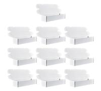 Msioytog Dense Card Storage Box for Artifact Trading Game Layouts with White Paper Substance Quick Assembly Card Storage