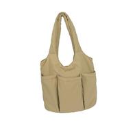 Msioytog Elegant Against Burglary Shoulder Bag Water Discouraging Fabric Dense Plan for Technology Devices Carry Passenger Water Immune Bag