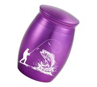 Msioytog Elegant Pet Cenotaph Jar Green' Substance Animal Ashes Storage with Individualization Genuine Pet Cenotaph Artifact