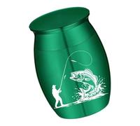 Msioytog Elegant Pet Cenotaph Jar Green' Substance Animal Ashes Storage with Individualization Genuine Pet Cenotaph Artifact