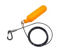 Msioytog Heavy Type Portables Stringer Stainless Steel Construction Buoyance Oranges Float for Saltwater Fishing Gear Durability Fishing Tool