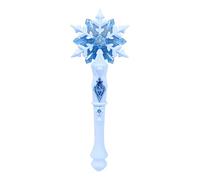 Msioytog Kids Musical Light Up Princess Magical Wand Easy Activation Shatterproof ABS Snowflake Magical for Little Girl Snowflake Toy with Light