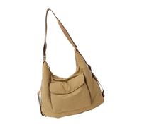 Msioytog Large Capacity Nylon Crossbody Bag Three Adjustable Carrying Methods for Hand Shoulder and Backpack Use During Commuting Travel Everyday Carry Bag