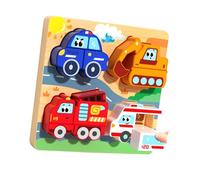 Msioytog Multi Age Childrens Wooden Puzzle Toy Board Animal Theme 3D Learning Promoting Spatial Awareness Educational