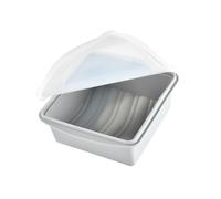 Msioytog Multi Purpose Silicose Meal Holder Shatter Proof Microwave Accepted Portable for Routine Use At Job Campus Portable Silicone Food Box