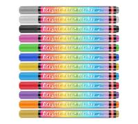 Msioytog Pet Nails Colouring Pens 12Color Safe and Smellless Soft Brush Cats Nails Art Polish Pen Cats Dog Grooming Kits Easy to Use Dog Paint