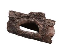 Msioytog Reptiles Shelter Place Climbing Platform for Small Animal Life Like Tree Trunk Amphibian Terrariums Landscape Decors Climbing Platform