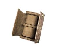 Msioytog Secure Button Watch Storage Case PU Holder Travel Roll Case with 1/2 / 3 Slot for Jewelry Display Roll Container