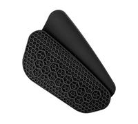 Msioytog Silicone Football Shin Pads Leg Guards Guard Sleeves Light Weight Protective Pad Game Equipment Silicone Pads Ankle Adjustable Light Weight NonSlip