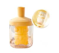 Msioytog Sturdy Silicone Popsicles Molds Set for Crafting Unique Shape Ice Treats Feature Construction Ice Creams Maker Set