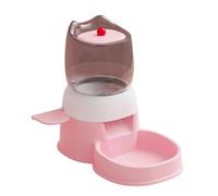 Msioytog Tip Food Bowl Foot Activated Dispenser Using Safe PET Component for Active Kittens Toxic Feeding Bowl for Health