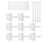Msioytog Vertical Blinds Curtain Accessories Vertical Blind Repair Carriers with Stems Verticals Blinds Repair Set Universals Window Curtain Accessories