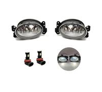 Msisuhoa For Benz W211 W204 W219 G500 X164 W164 R320 R350 R550 Accessories Car Front Bumper Light Fog Lamp Headlight Car Front Fog Lamp(LED Pair)