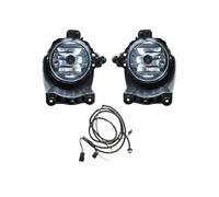 Msisuhoa For Chevrolet For AVEO For Sonic 2011 2012 2013 1 Set Fog Lights Frame Grille Grilles Front Bumper Driving Fog Lamp Car Front Fog Lamp(Fog lamp wire)