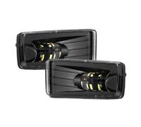Msisuhoa For Chevrolet For Silverado For Avalanche For Suburban For Tahoe For GMC For Sierra For Yukon Fog Lights Assembly LED Fog Lights Car Front Fog Lamp(Black)