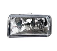 Msisuhoa For Chevrolet For Silverado For Tahoe For Suburban For Avalanche 2007-2013 Front Bumper Fog Light GM2593160 GM2592160 Car Front Fog Lamp(White Lens-Right)